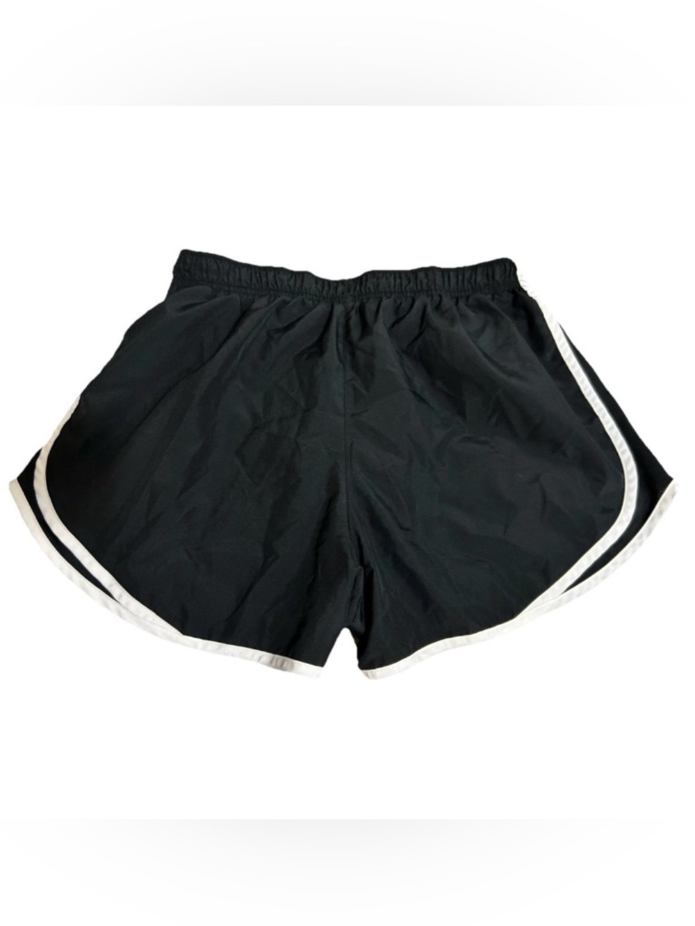 Nike Dri-Fit Black Running Shorts Lined Athletic Gym Women’s Size L
